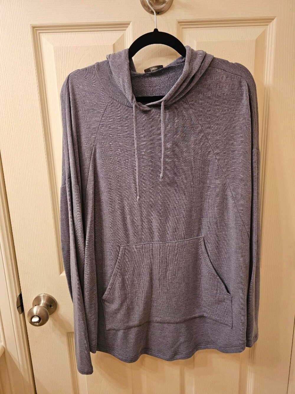NWOT Lodiet Medium Grey Hoodie w / Pockets